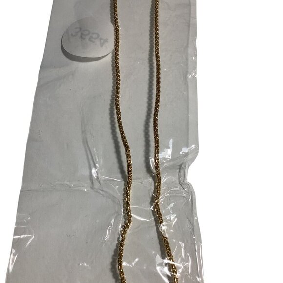 Stainless Steel Initial V Necklace Gold‎ Tone Pendant Chain Unisex Jewelry - Picture 3 of 6